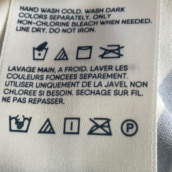 Lands’ End Nautical Horizontal Stripes Crew Neck Rash Guard UPE Swim Tee Size L - Picture 6 of 10